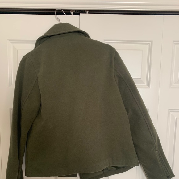 Green Moto Jacket - Picture 3 of 4